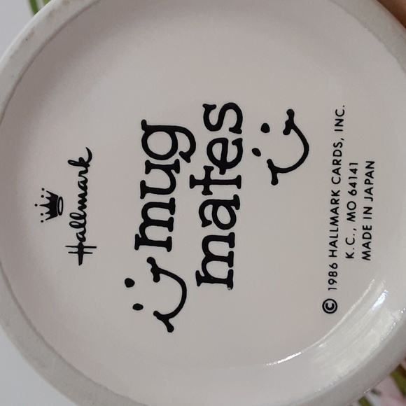 Hallmark Mug Mates 1986 FRIENDS Spring Bunnies Animals Cup Mug 8 oz - Picture 8 of 8